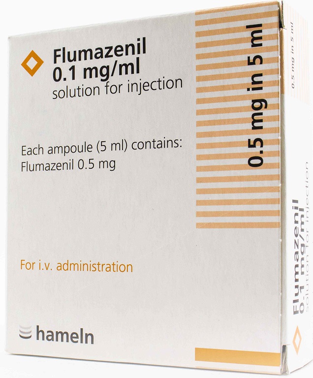 فلومازنیل  0.1mg/1mL,5mL تزریقی