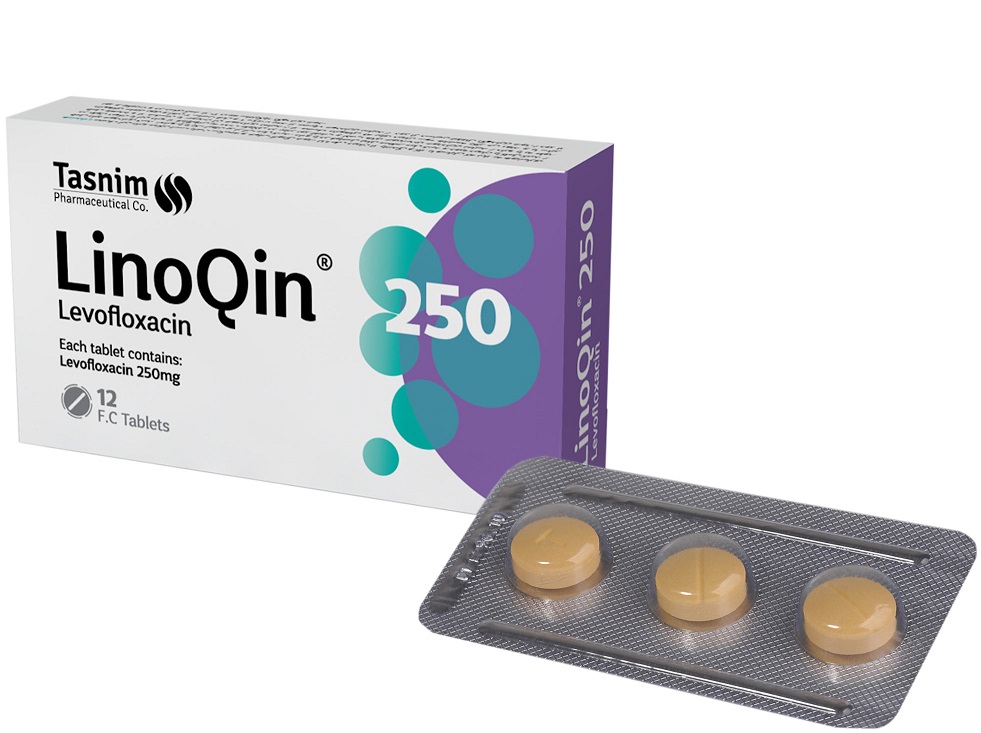 لووفلوکساسین  250mg قرص خوراکی