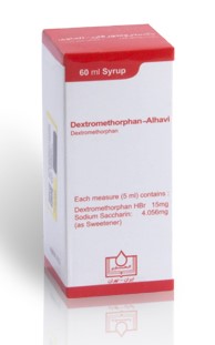 دکسترومتورفان هیدروبروماید  15mg/5mL,60mL شربت خوراکی