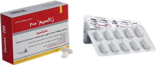 سفیکسیم  200mg قرص خوراکی