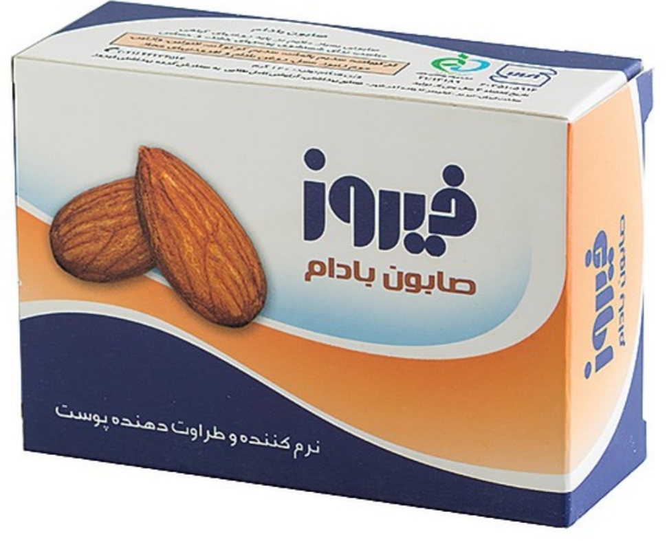 صابون بادام ۱۲۰گرمی