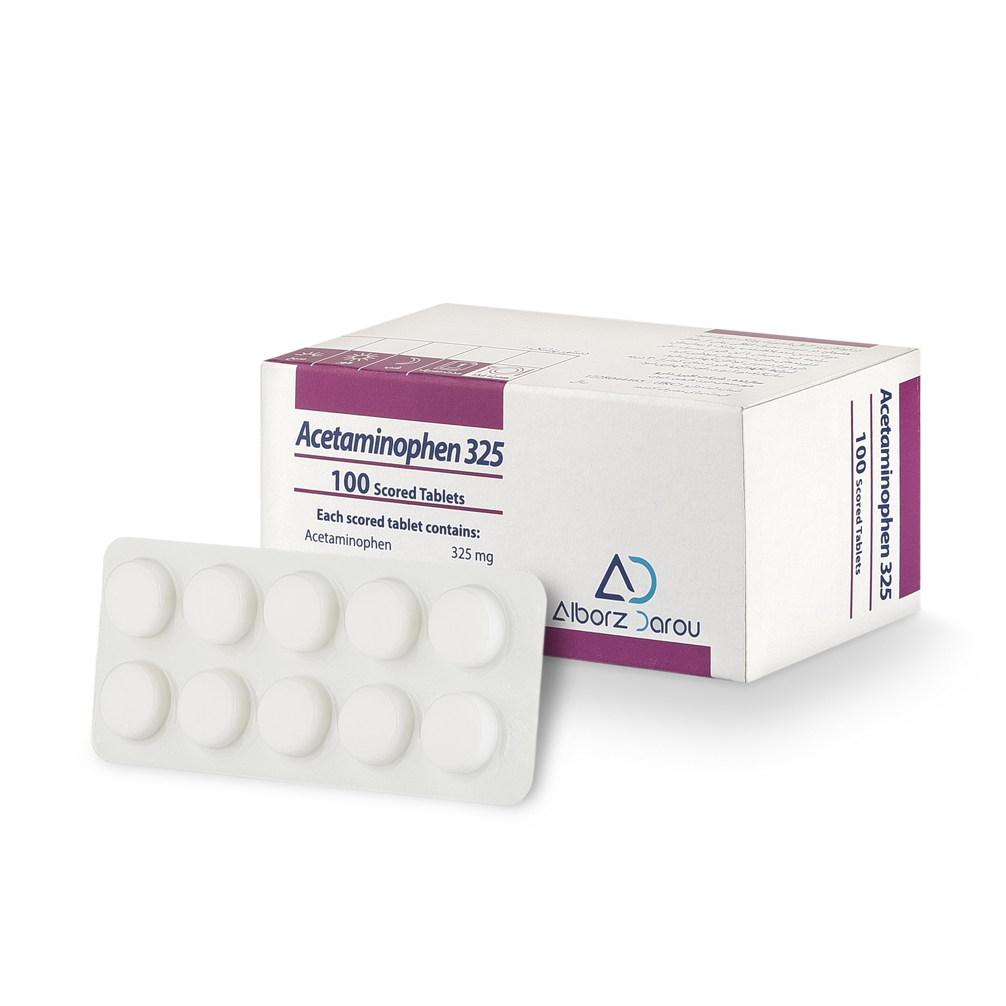 استامینوفن  325mg قرص خوراکی