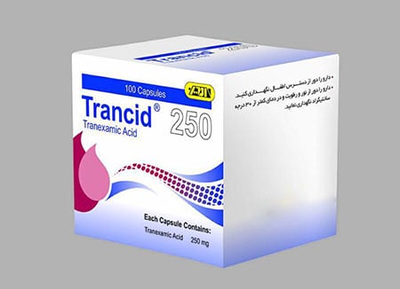 ترانگزامیک اسید  250mg کپسول خوراکی